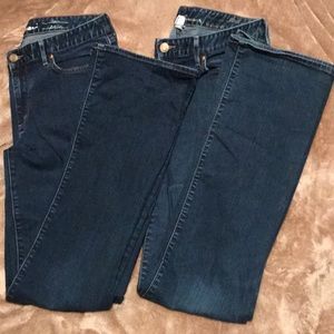 Lot of 2 Eddie Bauer Jeans👖